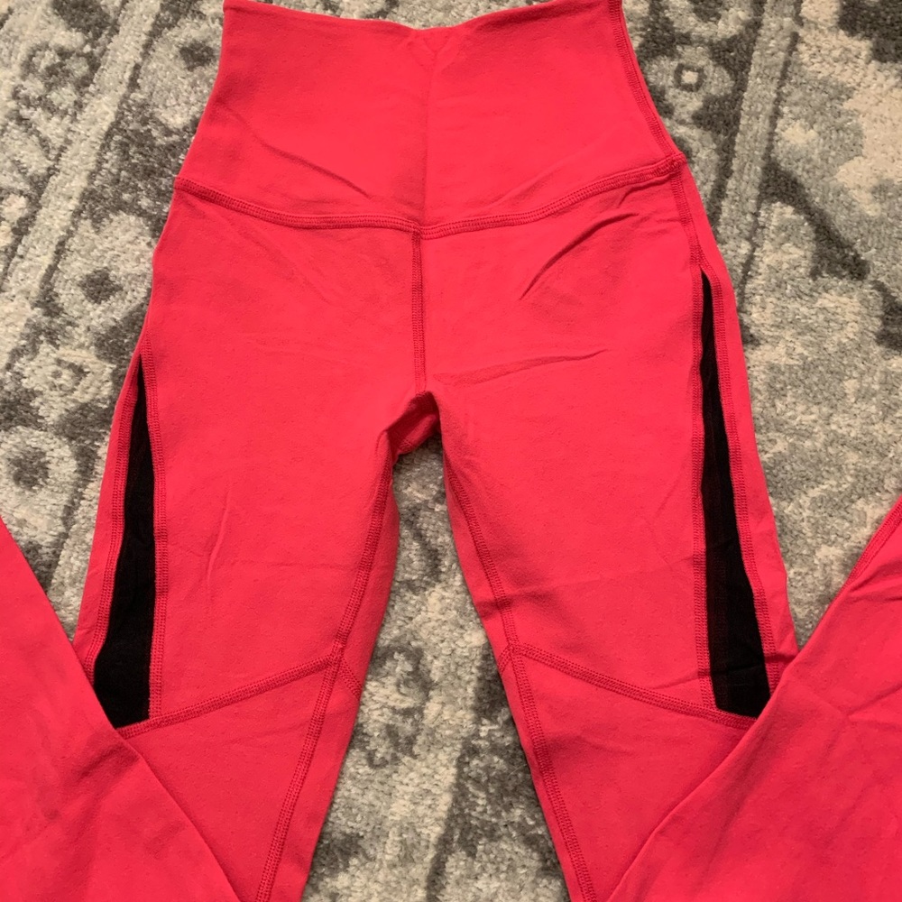 Pink workout pants